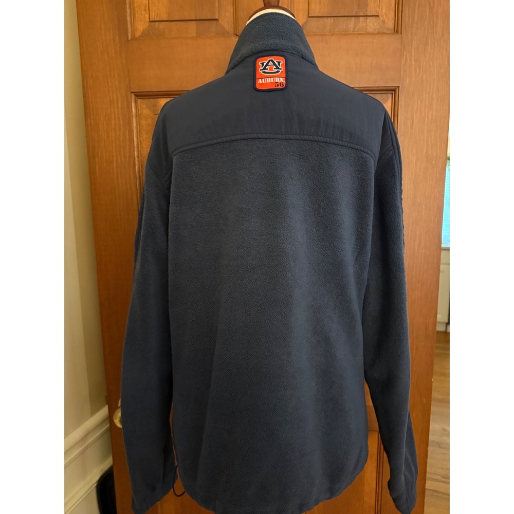 Auburn University x Columbia Fleece Jacket Womens XL Navy Embroidered War Eagle - Picture 7 of 14